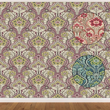 Seth 1679 Wallpaper Bundle (3 Colors) 3D model image 1 