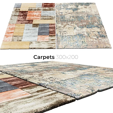 Luxury Rugs for Elegant Spaces 3D model image 1 