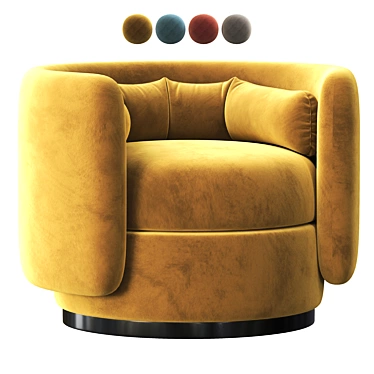 Contemporary Armchair by Philippe Malouin 3D model image 1 