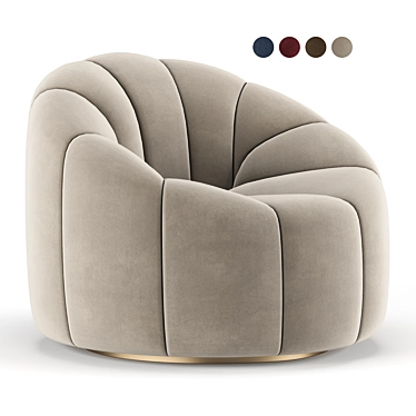 Elevate Your Comfort: Garret Chair 3D model image 1 