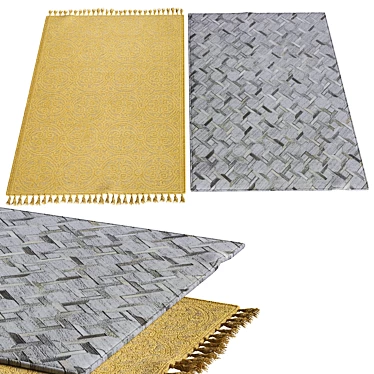 Luxurious Polys Carpet 3D model image 1 