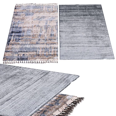 Elegant Floor Coverings: Carpets059 3D model image 1 