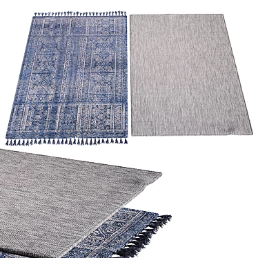 Soft Velvet Carpets: Luxurious and Durable 3D model image 1 
