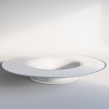 Sleek Twist Coffee Tables: Modern Sophistication 3D model image 1 