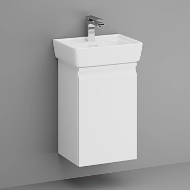 Laufen Pro Washbasin Set 3D model image 1 