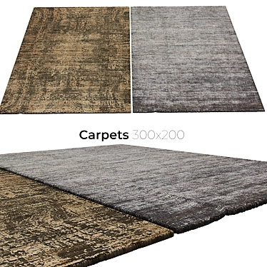 Elegant Carpets for Home 3D model image 1 