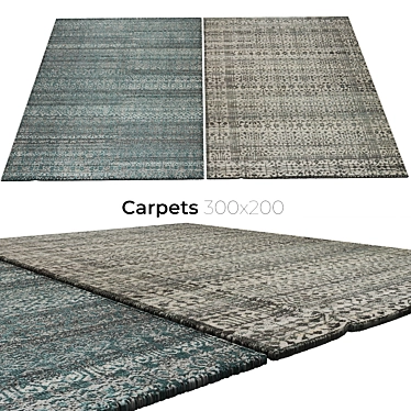 Luxury Home Carpets 3D model image 1 