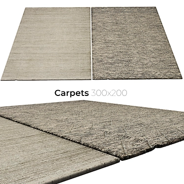 Luxury Collection Carpets 3D model image 1 