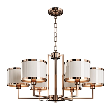 Elegant Bonbon Chandelier 3D model image 1 