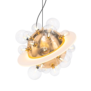 Cosmic Orb Pendant Light 3D model image 1 