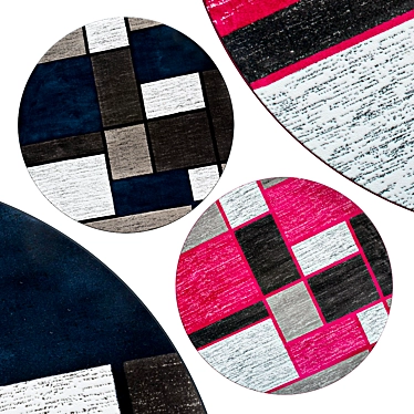 Modern Circle Rugs | No. 133 3D model image 1 