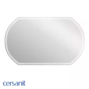 Mirror led 090 design 100x60 with anti-fog illumination oval