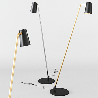 Contardi UP Metal Floor Lamp 3D model image 1 