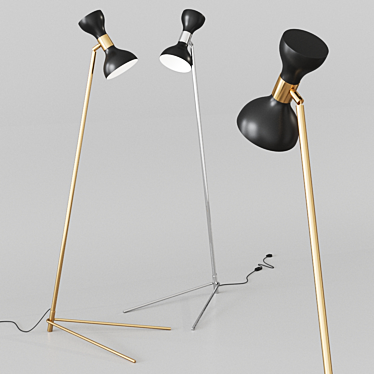 Contardi Tata LED Floor Lamp 3D model image 1 