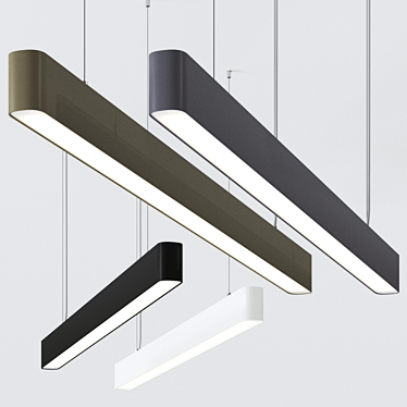 Caleo-G3/R4 Pendant Lamp: Modern German Design 3D model image 1 