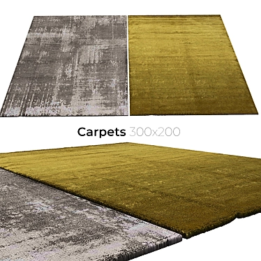 Elegant Carpets for Luxurious Interiors 3D model image 1 