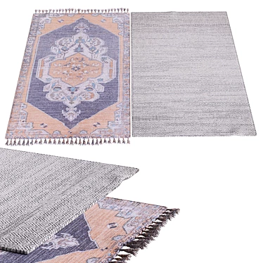  Stylish Poly Carpets 3D model image 1 