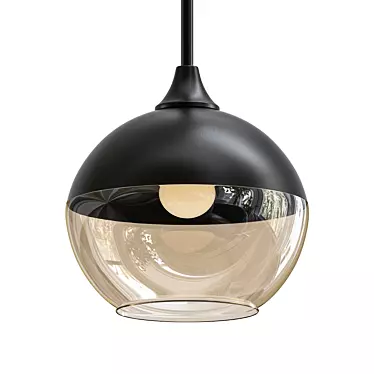 Scandinavian Style Pendant Light 3D model image 1 