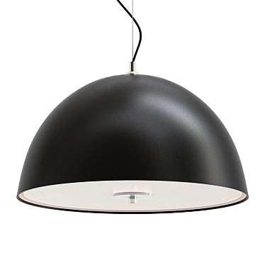 Sleek Staccato Pendant Light 3D model image 1 