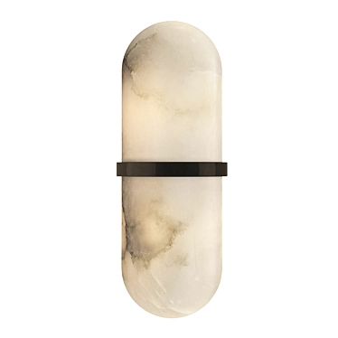 Modern Melange Pill Form Sconce 3D model image 1 