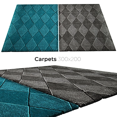 Luxury Carpets Collection 3D model image 1 