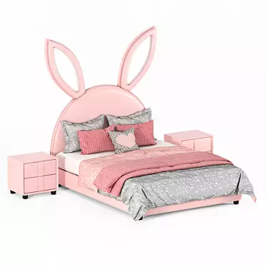 Cozy Bunny Retreat 3D model image 1 