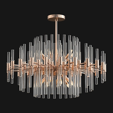 Elegant Favourite Celebratio Pendant Chandelier 3D model image 1 