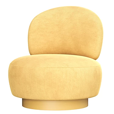 Eichholtz Swivel Chair: Sleek and Stylish 3D model image 1 