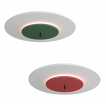 Minimalist LED Ceiling Light 3D model image 1 