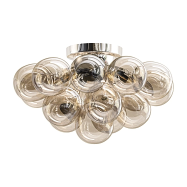 Elegant Sospiro Ceiling Chandelier 3D model image 1 