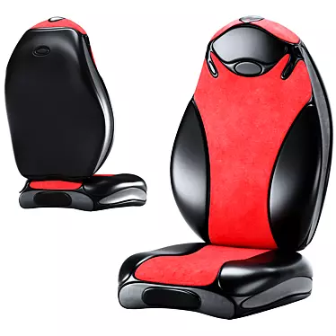 3D Car Seat Model - Realistic Design 3D model image 1 