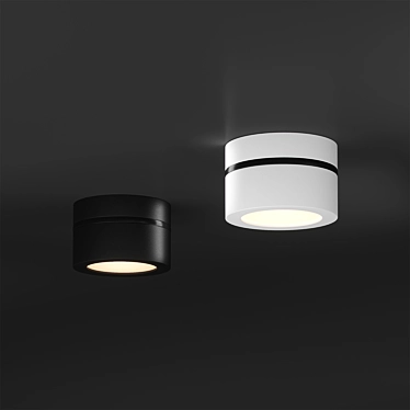 NEPTUN Modern LED Light 3D model image 1 