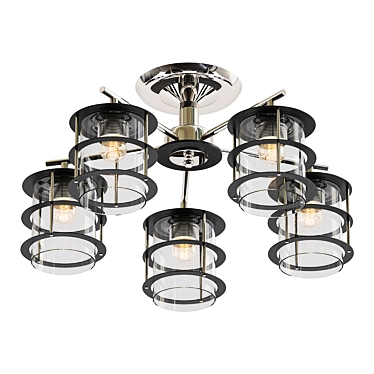 Lumion Rotondum Ceiling Chandelier 3D model image 1 