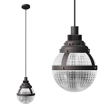 Modern Kichler Pendant Light 3D model image 1 