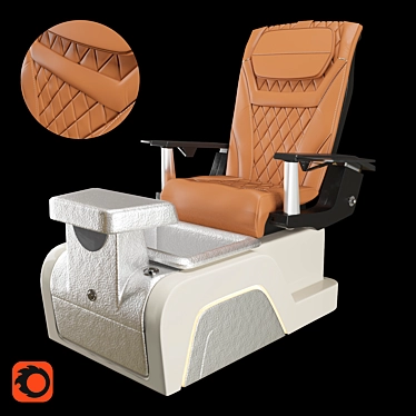  TITAN - Ergonomic Nail Chair 3D model image 1 