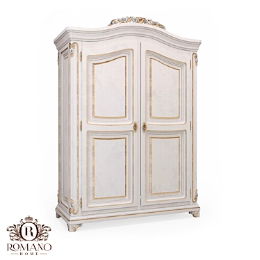 Luxury Handcrafted Wardrobe: Nicole Romano Home 3D model image 1 