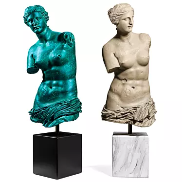 Timeless Beauty: Venus de Milo 3D model image 1 