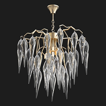 Odeon Foscara Pendant Light 3D model image 1 