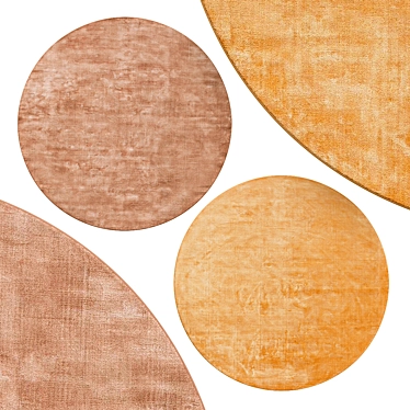 Elegant Circle Rugs: No. 142 3D model image 1 