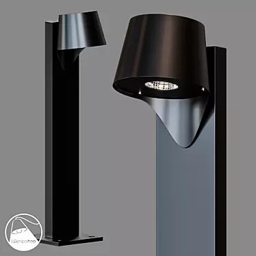 Durable LED Street Light 3D model image 1 