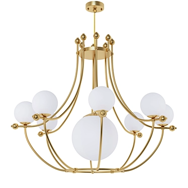 Elegant Cristophe Lamp: Art 24544 3D model image 1 