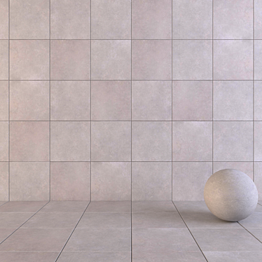  Flaviker Still Now Gray: Sleek Floor Tiles 3D model image 1 