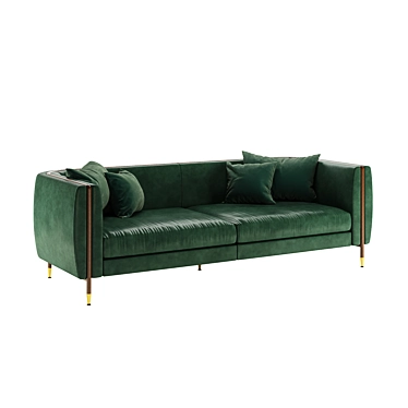 Contemporary Barlow Sofa: 2017 Edition 3D model image 1 