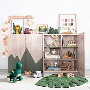 Decor set for children&#39;s rooms