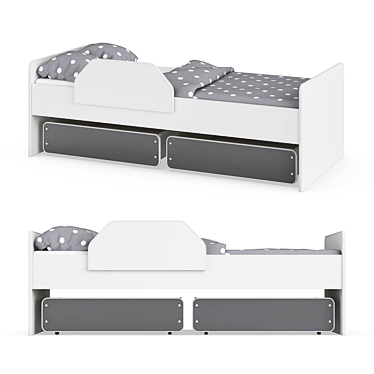 Legenda K27 Kids Bed 3D model image 1 