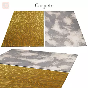 Polys: 3 888, Vets: 4 004 - Versatile Rug 3D model image 1 