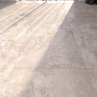 Honey Cross Floor Tiles | NAVONA Collection 3D model image 1 