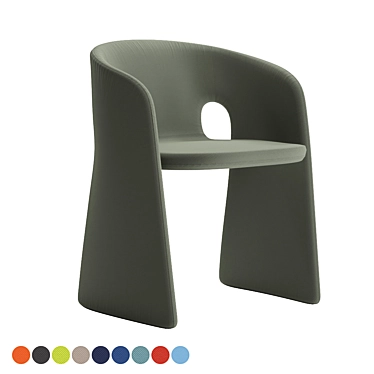 Chic Celeste Armchair by Roche Bobois 3D model image 1 