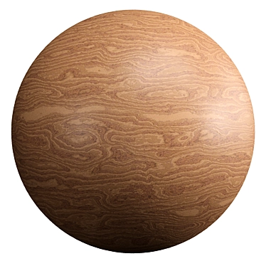 PBR Wood Materials: 4k Texture 3D model image 1 