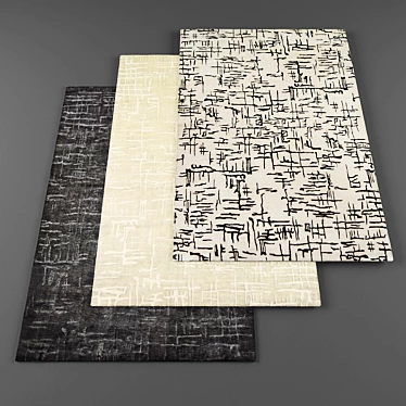 Modern Rugs Collection 3D model image 1 